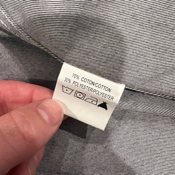 Mens Polycotton Button Down Shirt - Picture 3 of 3